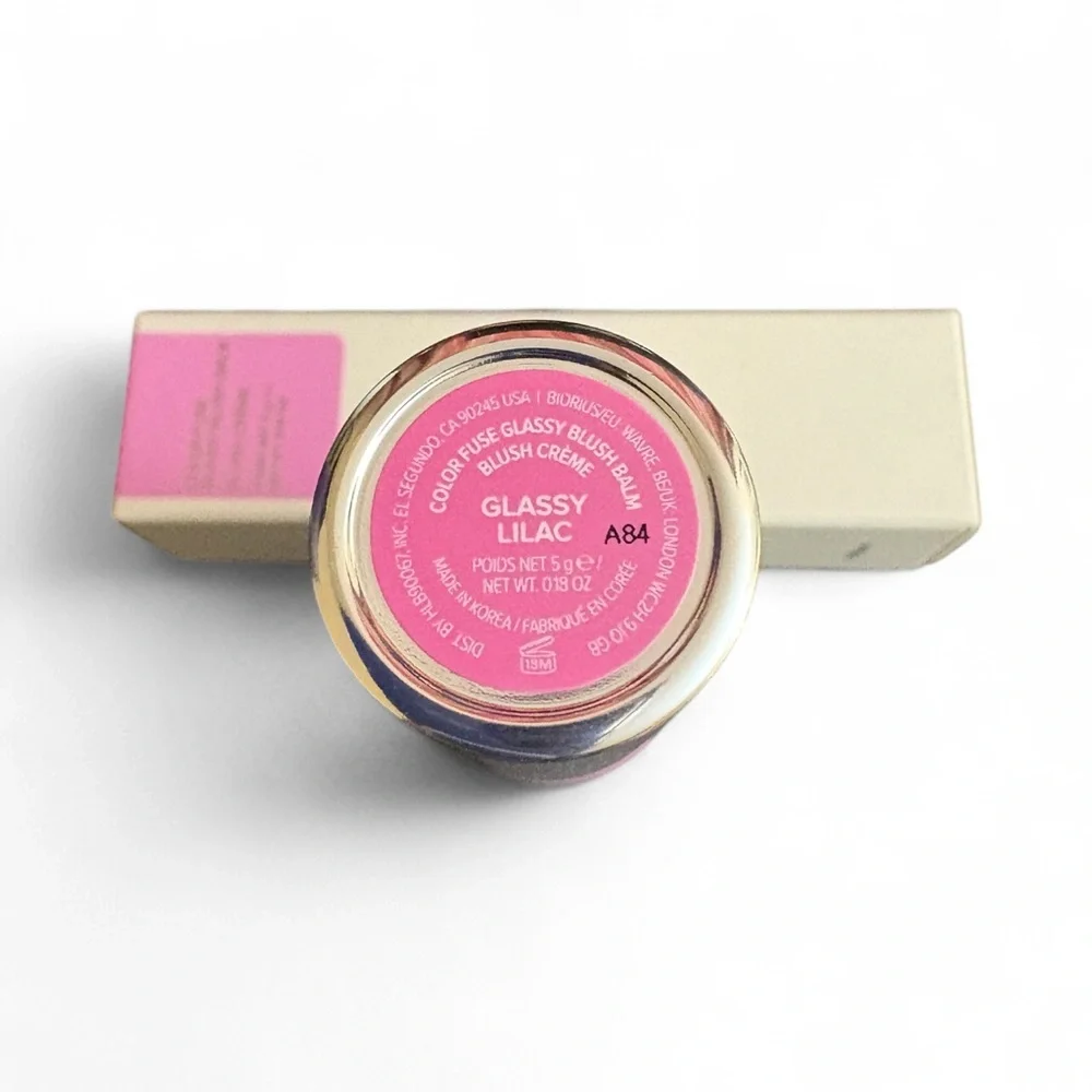 Haus Labs Color Fuse Glassy Blush Balm in Glassy Lilac by Lady Gaga NIB